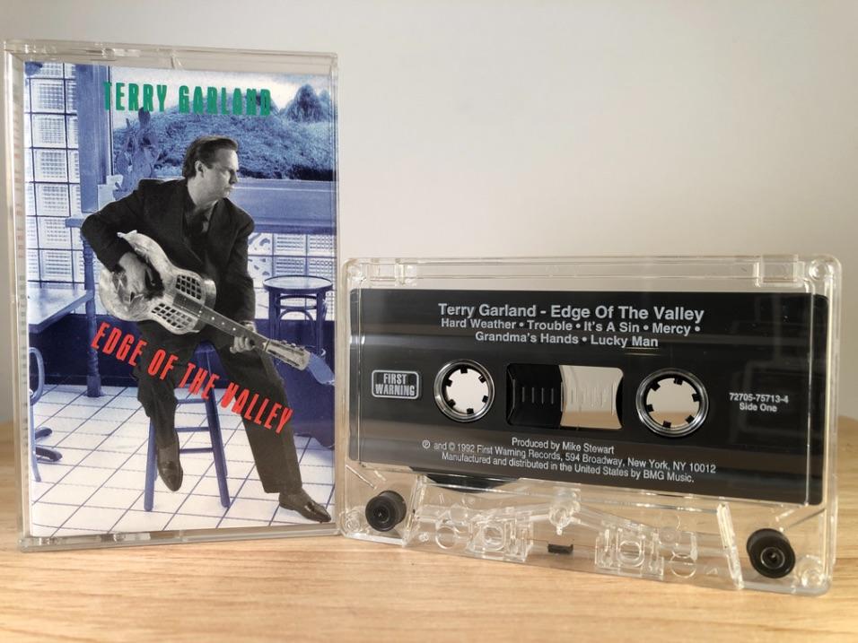 TERRY GARLAND - edge of the valley - CASSETTE TAPE