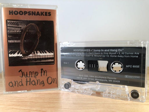 HOOPSNAKES - jump in and hang on - CASSETTE TAPE