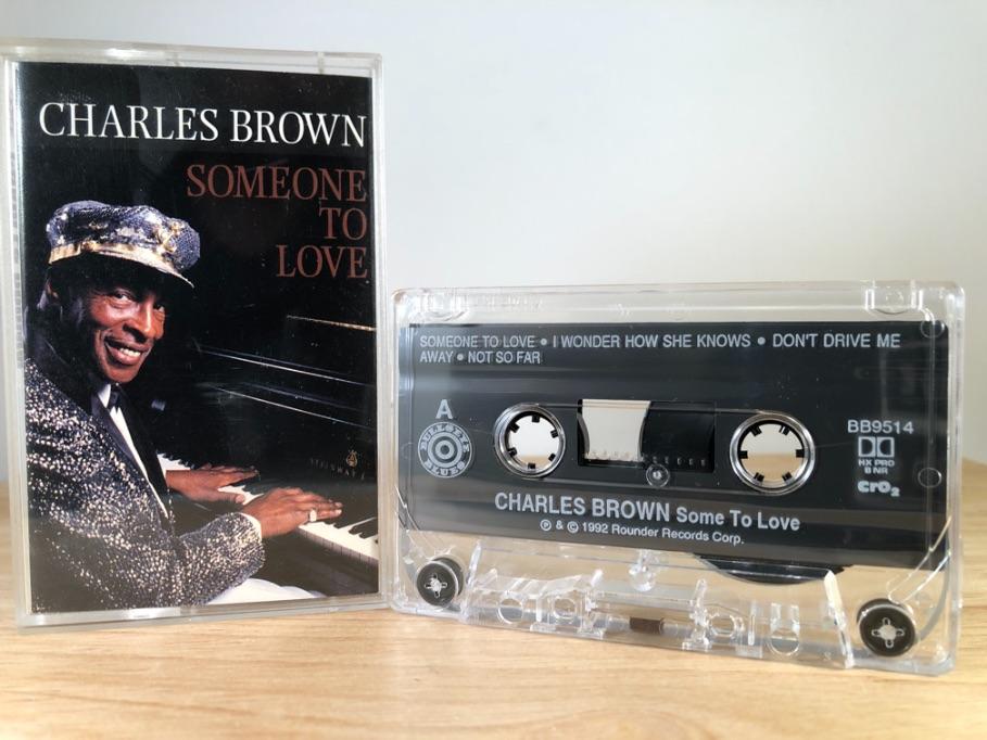 CHARLES BROWN - someone to love - CASSETTE TAPE