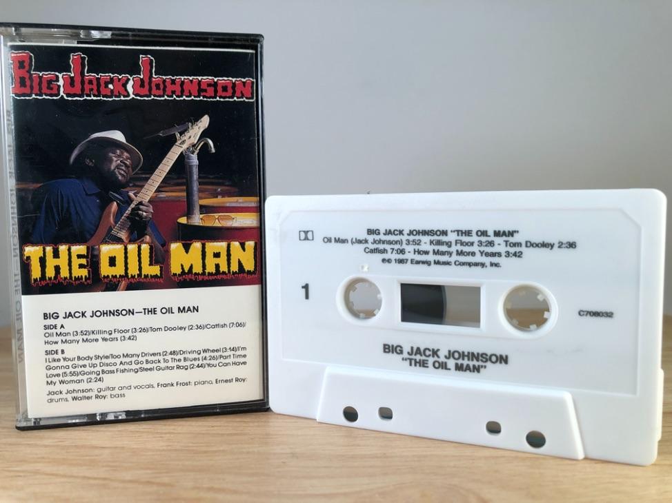 BIG JACK JOHNSON - the oil man - CASSETTE TAPE