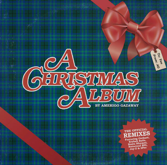 AMERIGO GAZAWAY - A Christmas Album (holiday remixes) - CASSETTE TAPE [Cassette Week 2020]