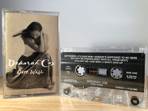 DEBORAH COX - one wish - CASSETTE TAPE