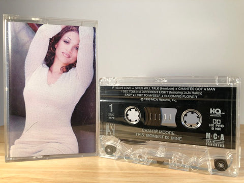 CHANTE MOORE - this moment is mine - CASSETTE TAPE