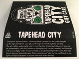 TAPEHEAD CITY GIFT CARD/ BLANK CASSETTE - PURPLE