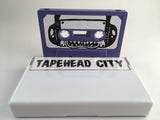TAPEHEAD CITY GIFT CARD/ BLANK CASSETTE - PURPLE