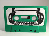 TAPEHEAD CITY GIFT CARD/ BLANK CASSETTE  - GREEN