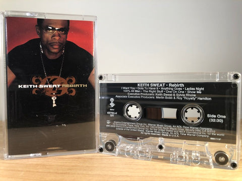 KEITH SWEAT - rebirth - CASSETTE TAPE