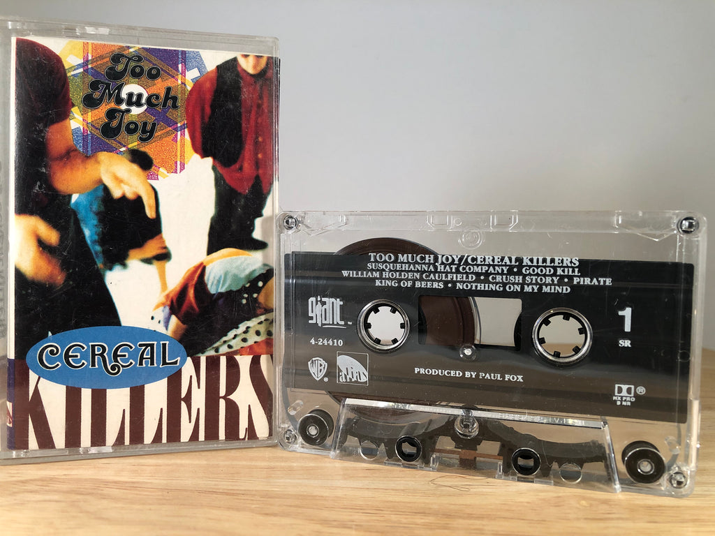 TOO MUCH JOY - cereal killers - CASSETTE TAPE