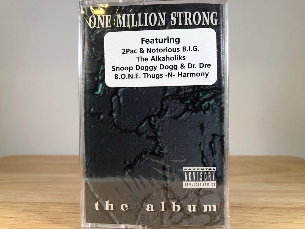 ONE MILLION STRONG - the album - BRAND NEW CASSETTE TAPE - [2pac.notorious B.I.G., Snoop, DRE