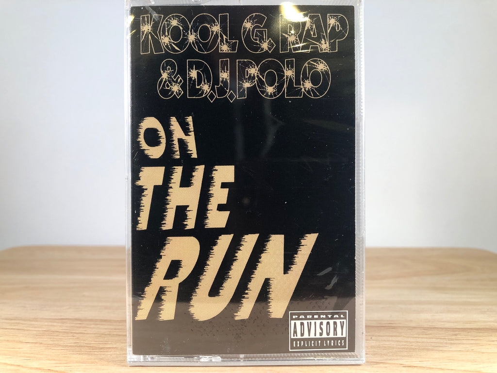 KOOL G. RAP & D.J. POLO - on the run/straight jacket - [cassingle] - BRAND NEW CASSETTE TAPE