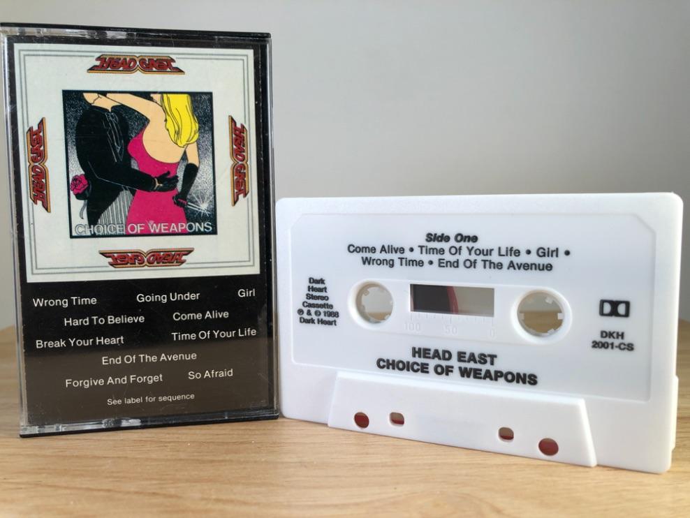 HEAD EAST - choice of weapons - CASSETTE TAPE
