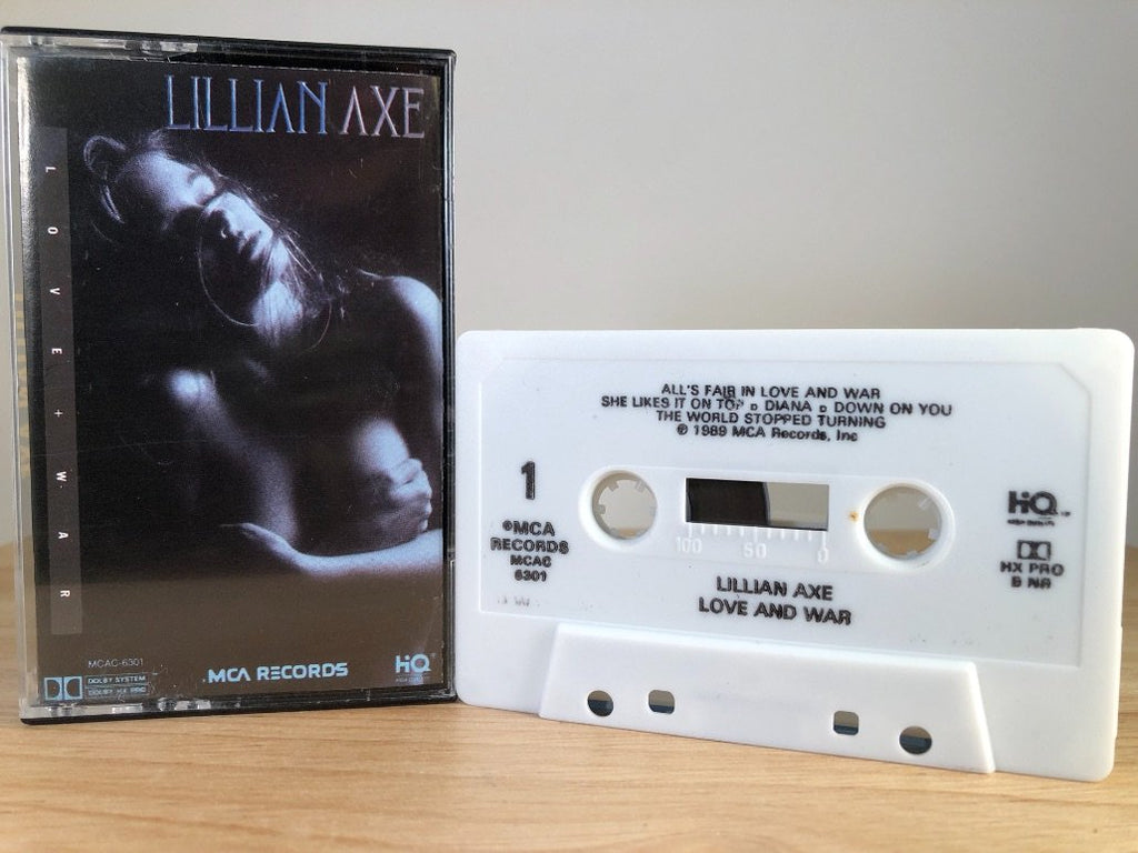 LILLIAN AXE - love and war - CASSETTE TAPE