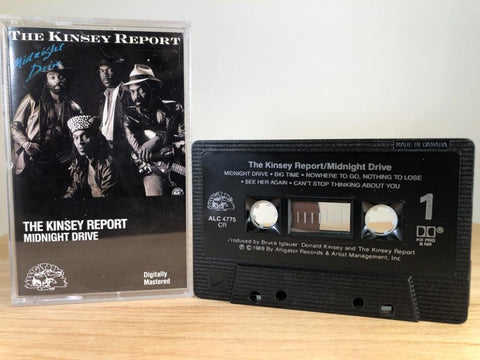 THE KINSEY REPORT - midnight drive - CASSETTE TAPE