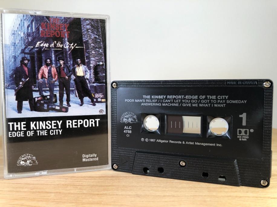 THE KINSEY REPORT - edge of the city - CASSETTE TAPE