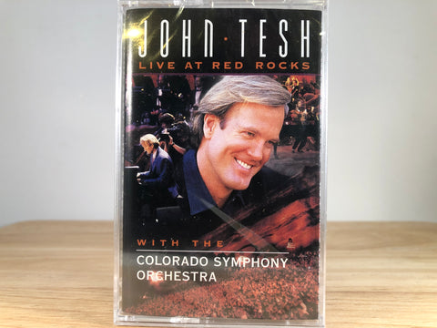 JOHN TESH - live at red rocks - BRAND NEW CASSETTE TAPE