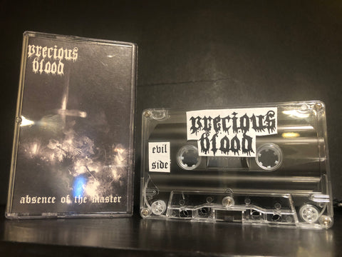 PRECIOUS BLOOD - absence of the master - BRAND NEW CASSETTE TAPE