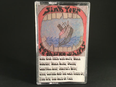 MR. AND THE MRS - sink your teeth like ships - BRAND NEW CASSETTE TAPE