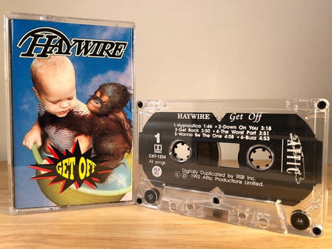 HAYWIRE - get off - CASSETTE TAPE