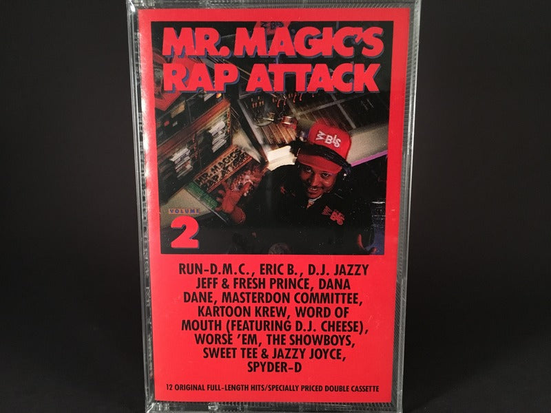 Mr. Magic – Mr. Magic's Rap Attack Volume 2 - BRAND NEW CASSETTE TAPE - hiphop