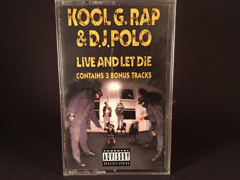 Kool G. Rap & D.J. Polo – Live And Let Die - BRAND NEW CASSETTE TAPE - gangsta