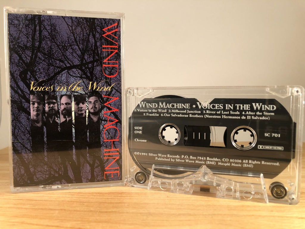 WIND MACHINE - voices in the wind - CASSETTE TAPE