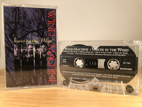 WIND MACHINE - voices in the wind - CASSETTE TAPE