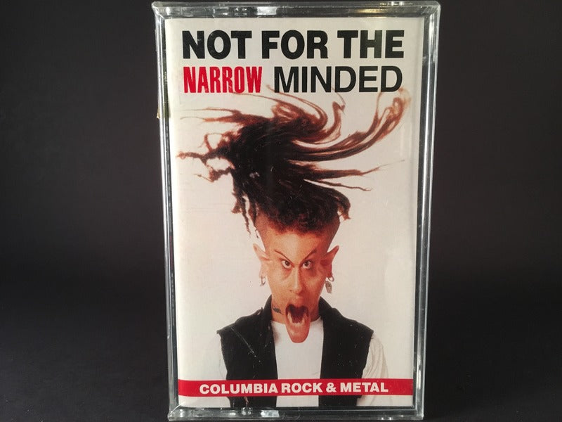 NOT FOR THE NARROW MINDED: COLUMBIA ROCK & METAL - various artists - BRAND NEW CASSETTE TAPE