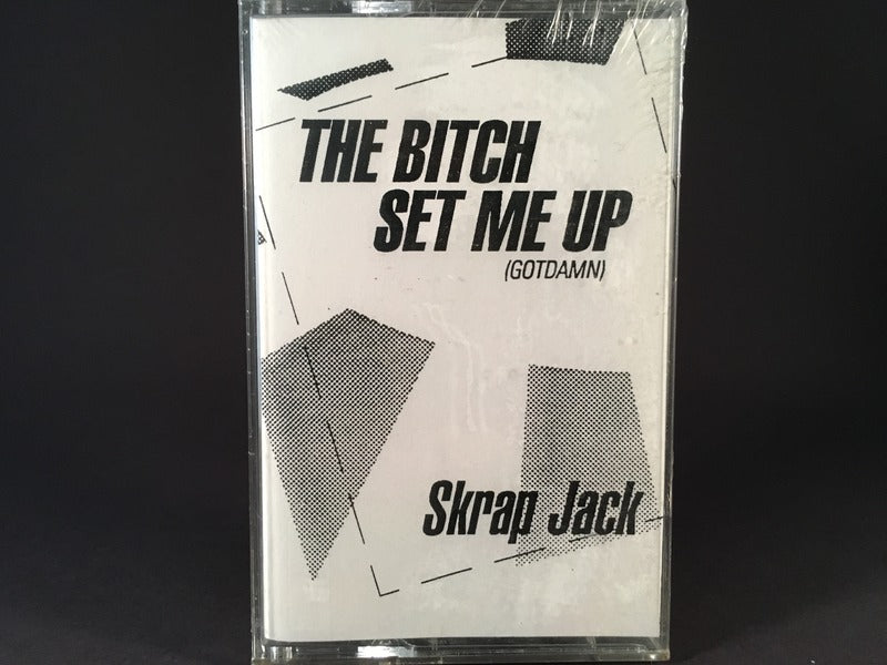 Skrap Jack - The Bitch Set Me Up (Got Damn) - BRAND NEW CASSETTE TAPE - CASSINGLE - hiphop