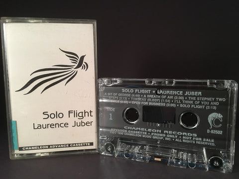 SOLO FLIGHT - laurence juber (advance copy) - CASSETTE TAPE