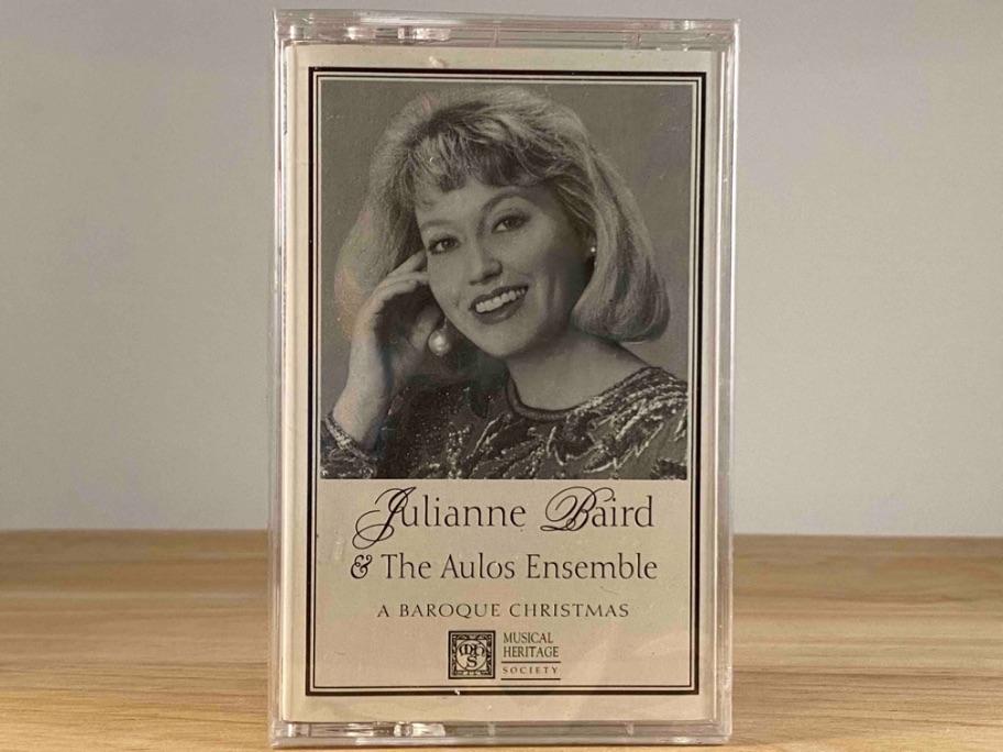 JULIANNE BAIRD AND THE AULOS ENSEMBLE - a baroque christmas - BRAND NEW CASSETTE
