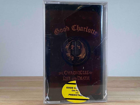 GOOD CHARLOTTE - the chronicles of life and death - BRAND NEW CASSETTE TAPE [indonesian] - slight crack in case / plastic