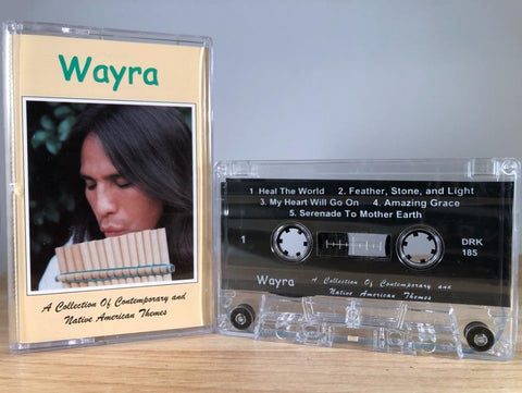 WAYRA - a collection of contemporary and native american themes - CASSETTE TAPE