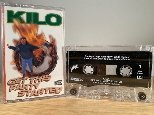 KILO - get the party started - CASSETTE TAPE