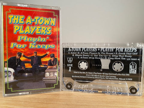 A-TOWN PLAYERS - playin for keeps - CASSETTE TAPE