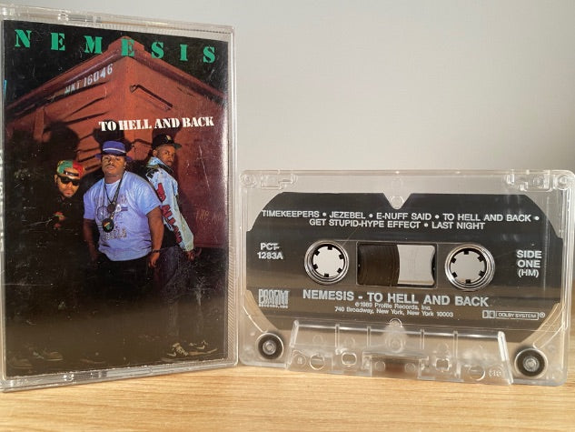 NEMESIS - to hell and back - CASSETTE TAPE