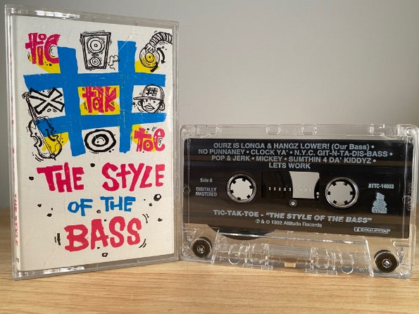 TIC-TAK-TOE - the style of the bass - CASSETTE TAPE