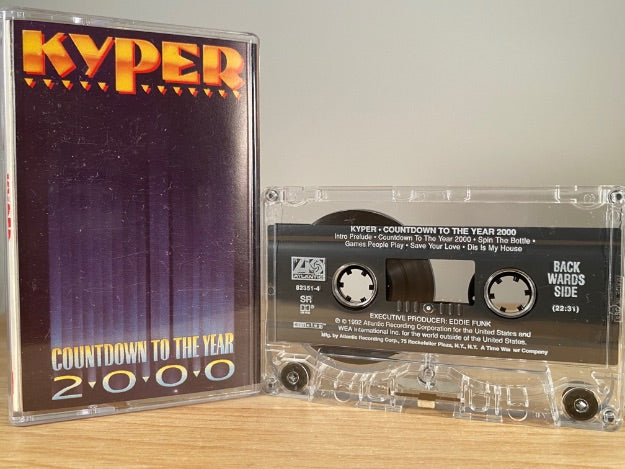 KYPER - countdown to the year 2000 - CASSETTE TAPE