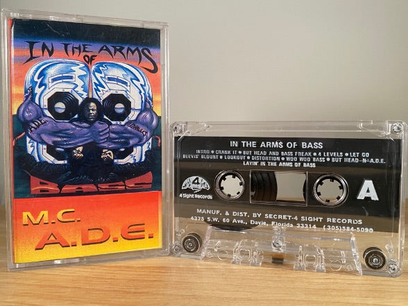M.C A.D.E - in the arms of bass - CASSETTE TAPE