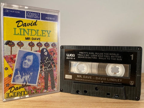 DAVID LINDLEY- mr.dave - CASSETTE TAPE