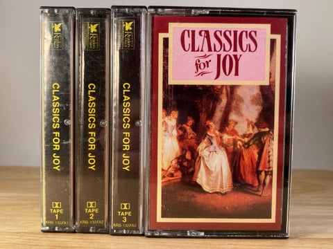 CLASSICS FOR JOY [4 tape set] - CASSETTE TAPES