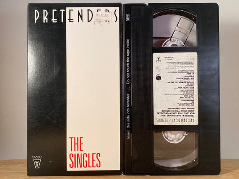 THE PRETENDERS - the singles - VHS