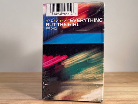 EVERYTHING BUT THE GIRL - wrong [cassingle] - BRAND NEW CASSETTE TAPE