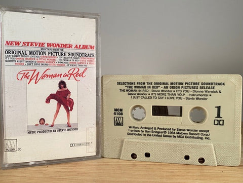 THE WOMAN IN RED - soundtrack - CASSETTE TAPE