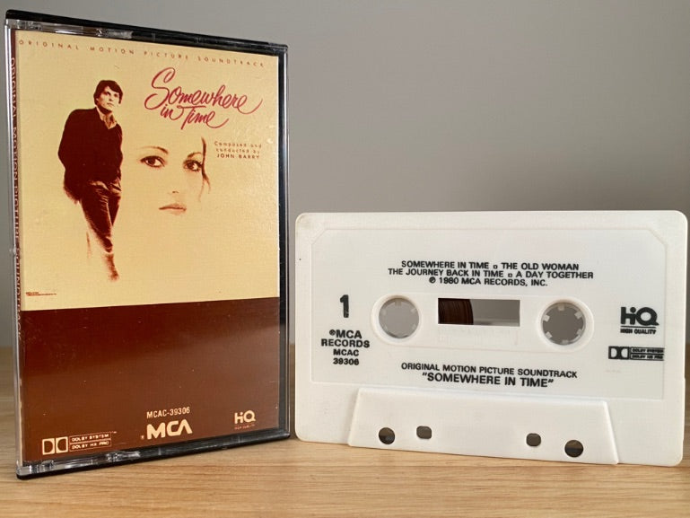 SOMEWHERE IN TIME - soundtrack - CASSETTE TAPE