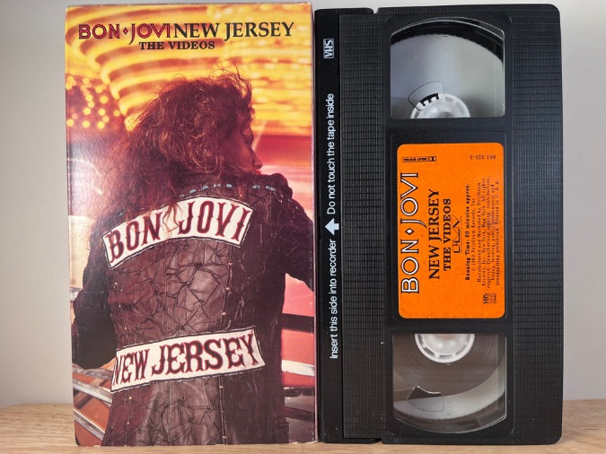 BON JOVI - new jersey: the videos - VHS