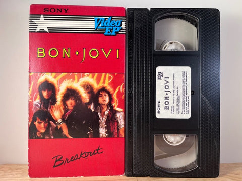 BON JOVI - breakfast video ep - VHS