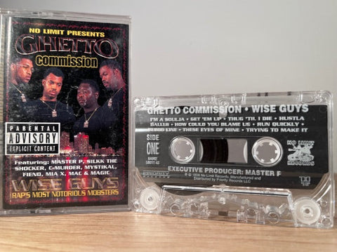 GHETTO COMMISSION - wise guys - CASSETTE TAPE