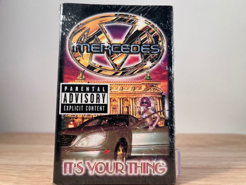 MERCEDES - it’s your thing [cassingle] - BRAND NEW CASSETTE TAPE