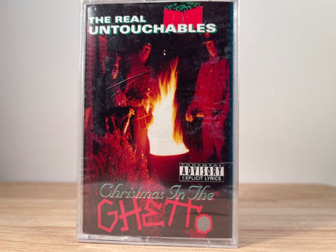 THE REAL UNTOUCHABLES - Christmas in the ghetto - BRAND NEW CASSETTE TAPE
