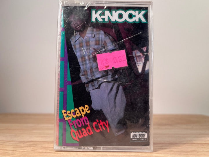 K-NOCK - escape from quad city - BRAND NEW CASSETTE TAPE